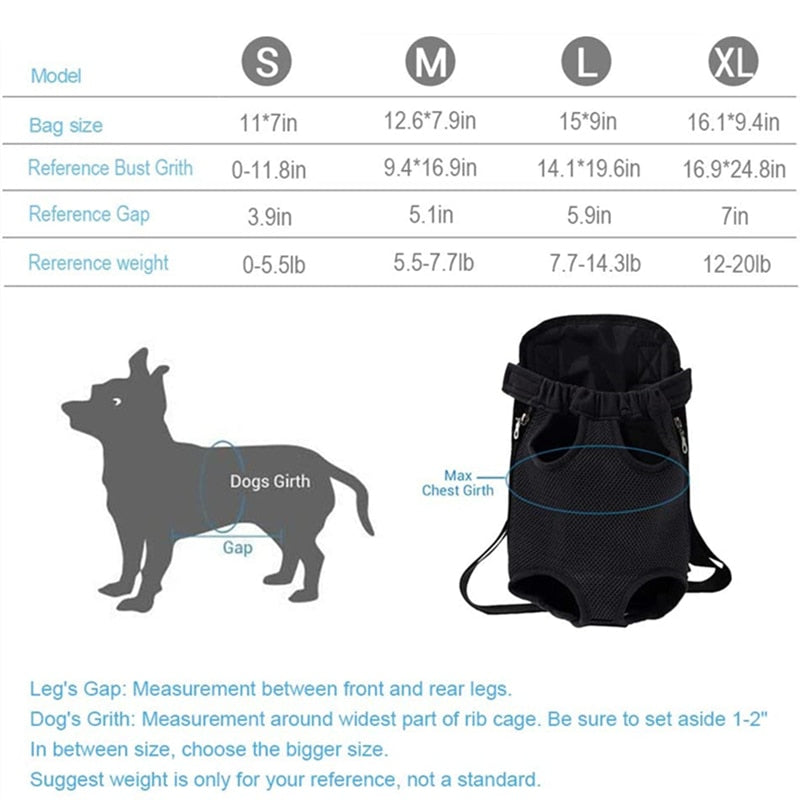 Pet Travel Backpack – Breathable Carrier for Cats & Small Dogs