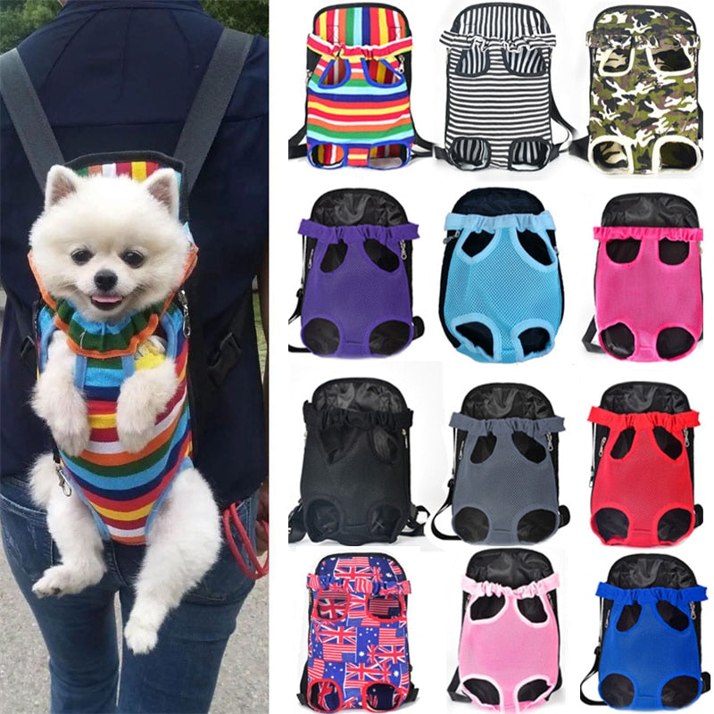 Pet Travel Backpack – Breathable Carrier for Cats & Small Dogs